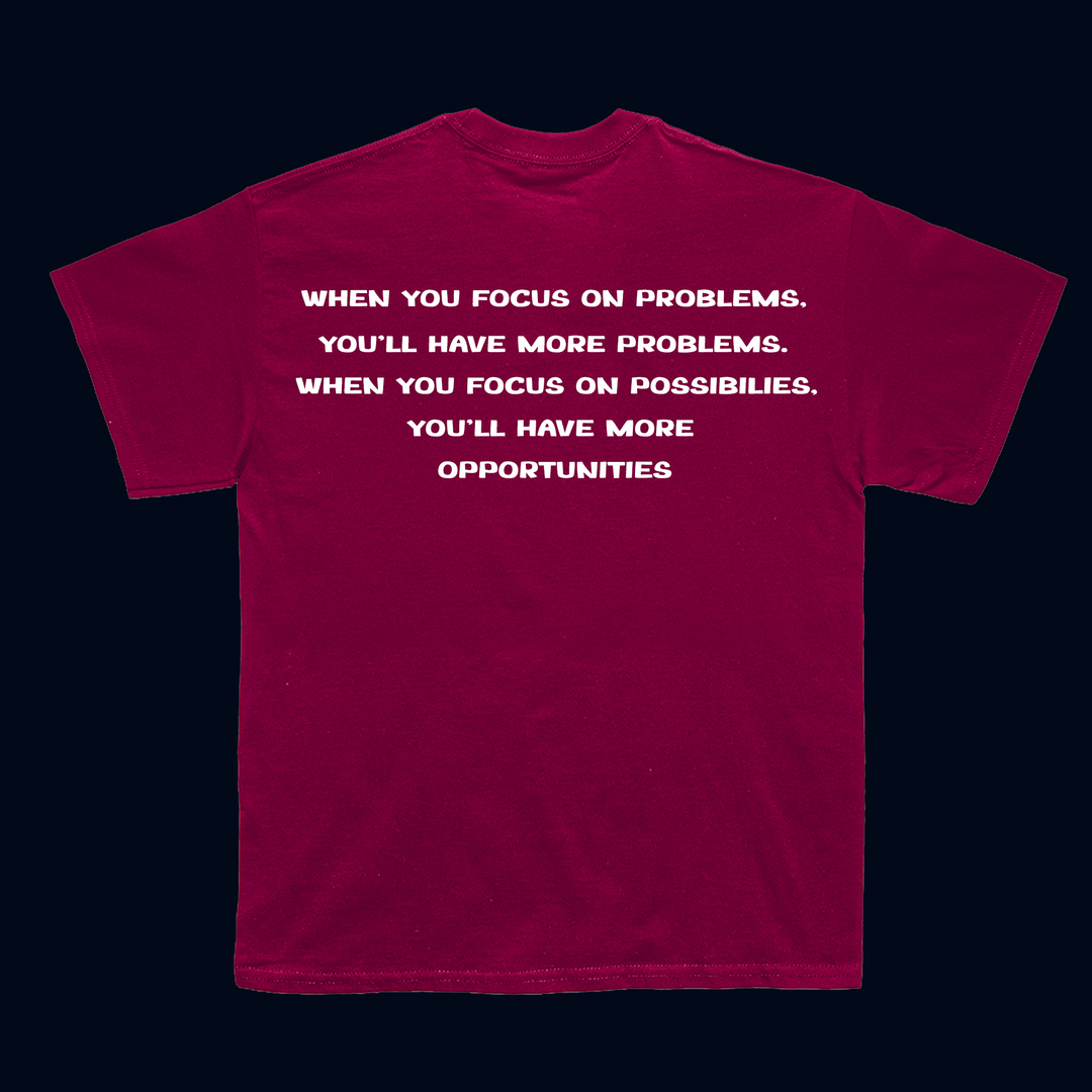 OPPORTUNITY oversize Fit T-shirt SLOGAN