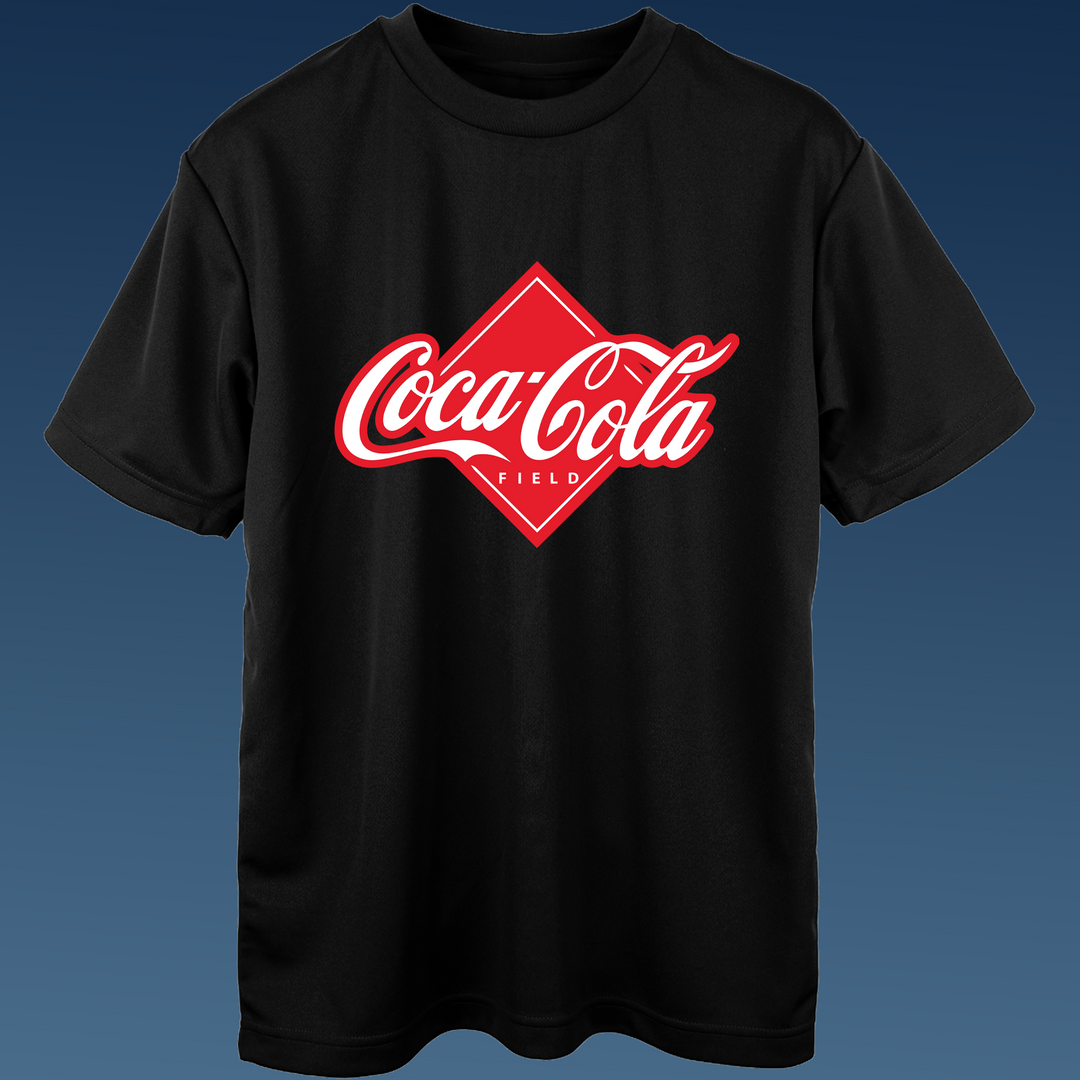 COCA COLA Logo Siyah Oversize Fit T-Shirt