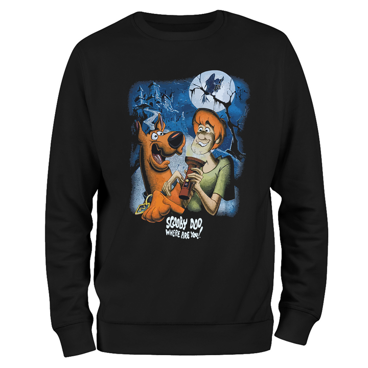 SCOOBY DOO Siyah Regular Fit Sweatshirt