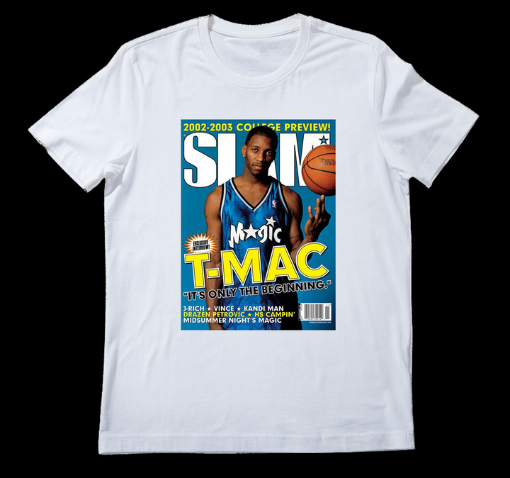 TMAC TRACY MCGRADY Oversize %100 Baskılı Kısa Kollu T-Shirt