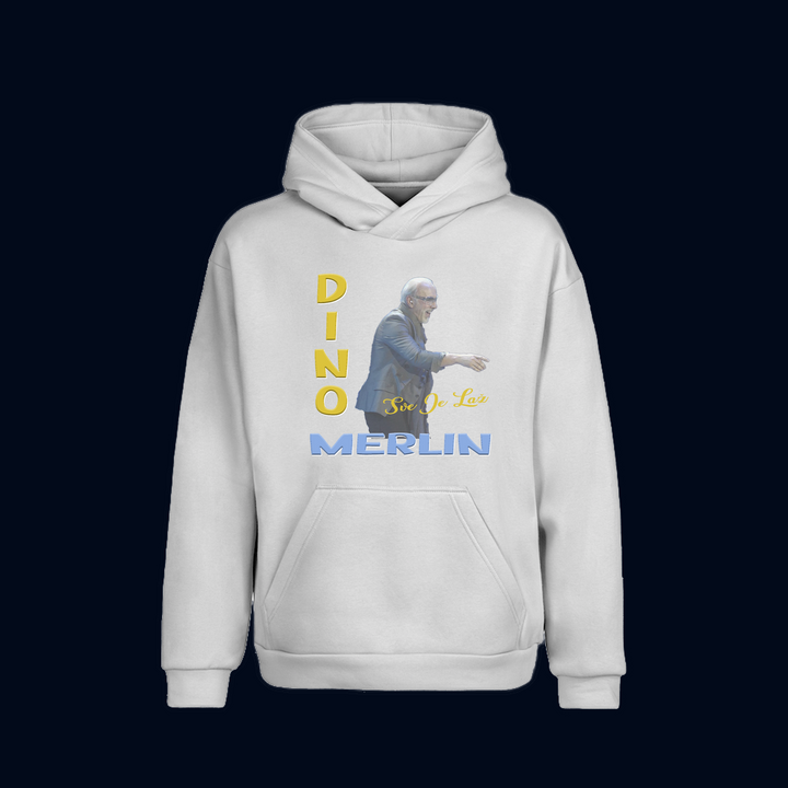 DINO MERLIN BALKAN Oversize Hoodie Kapüşonlu Sweatshirt