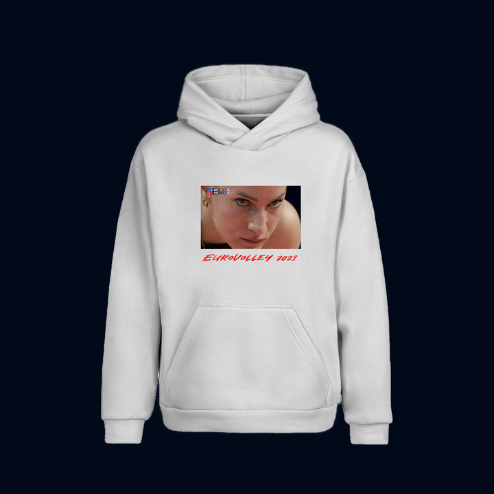 VOLEYBOL MİLLİ TAKIM GİZEM ÖRGE Oversize Hoodie Kapüşonlu Sweatshirt
