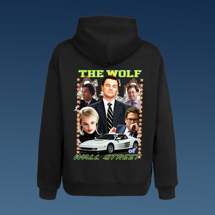 THE WOLF OF WALL STREET Oversize Hoodie Kapüşonlu Sweatshirt