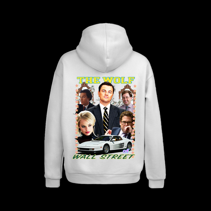 THE WOLF OF WALL STREET Oversize Hoodie Kapüşonlu Sweatshirt