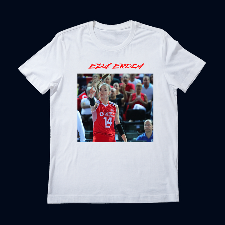 VOLEYBOL MİLLİ TAKIM EDA ERDEM Oversize T-Shirt