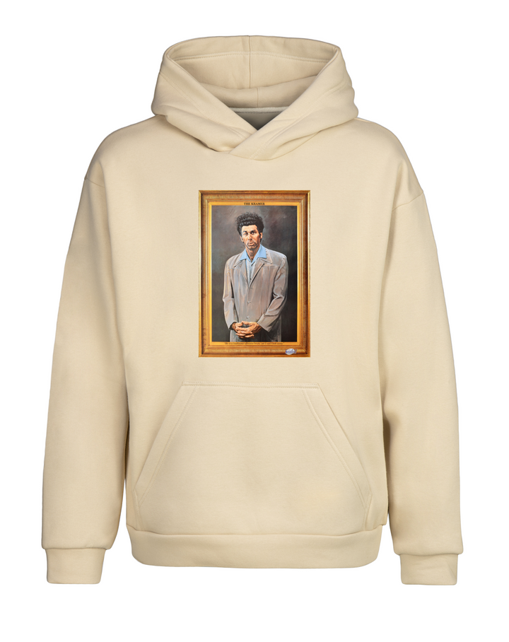 Oversize Kramer Seinfeld Kapüşonlu Hoodie Sweatshirt