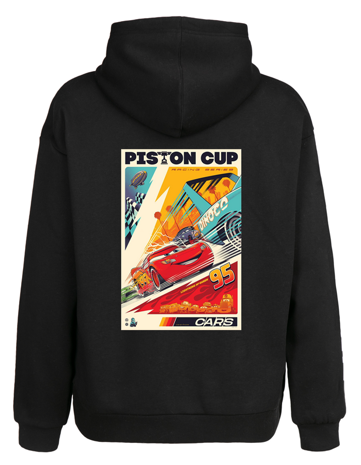 Oversize Car Kapüşonlu Hoodie Sweatshirt